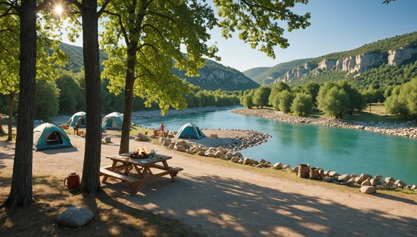 Que faire à ruoms pendant des vacances en camping en ardèche ?